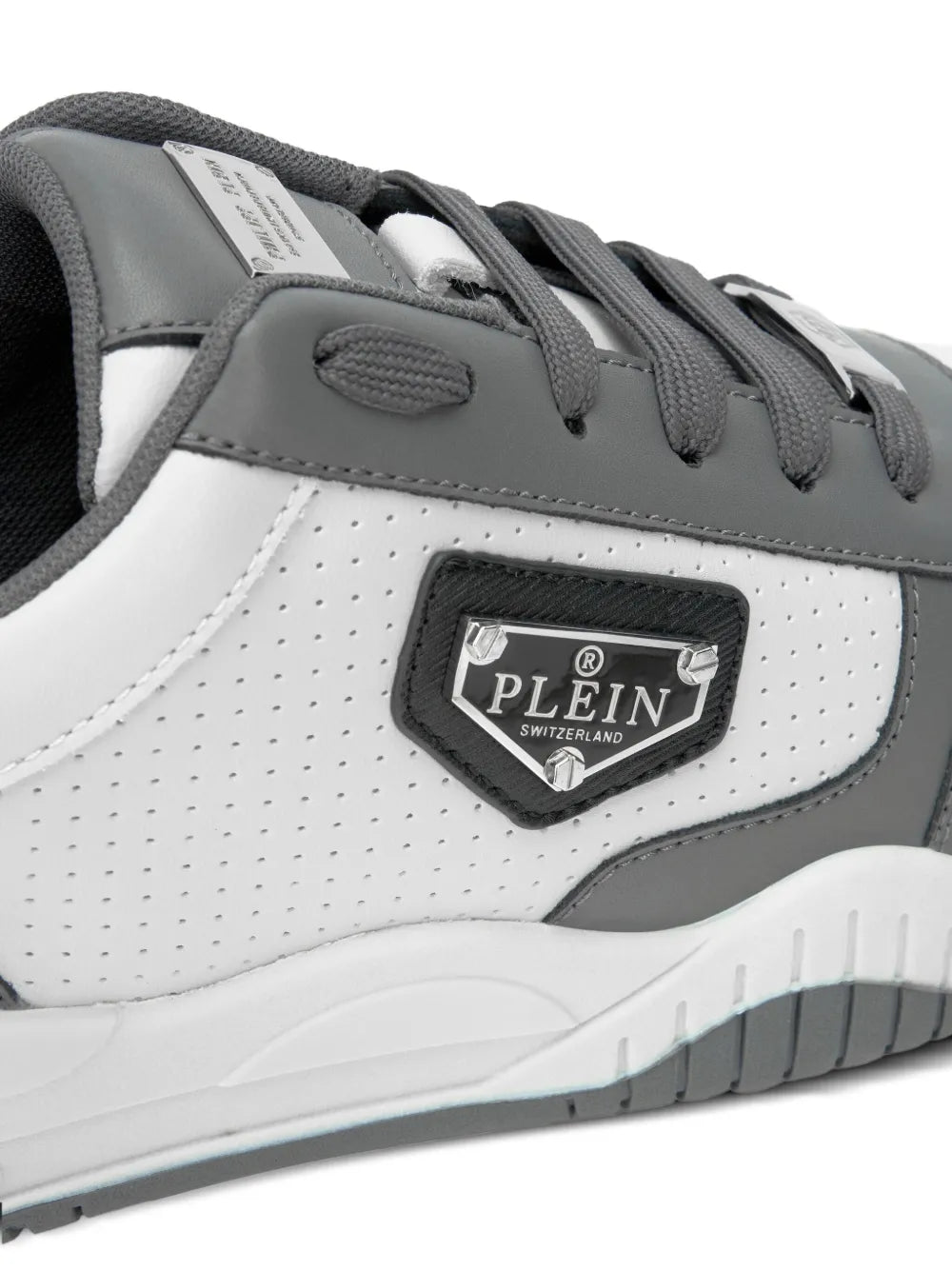 Philipp Plein Perforated Low-Top Street Trainers