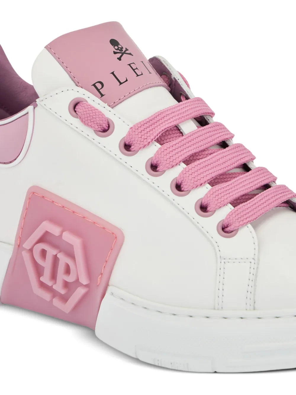 Philipp Plein Phantom Kick$ Logo-Plaque Low-Top Sneakers