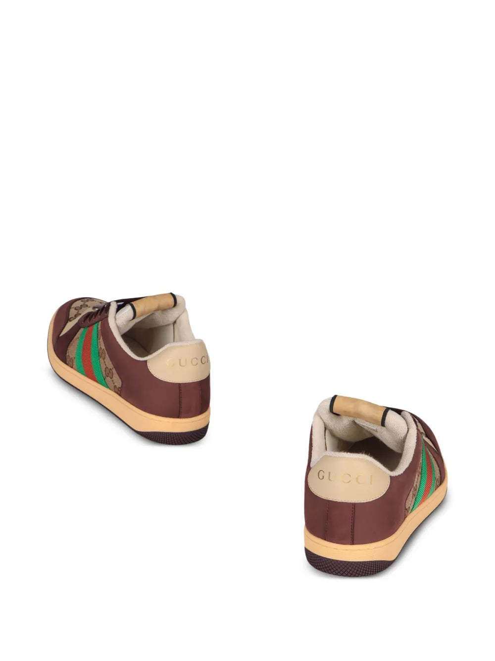 Gucci Gg Web Strip Sneakers