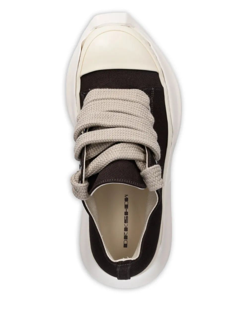 Rick Owens Drkshdw Jumbolace Abstract Low Sneaks Lace-Up Sneakers