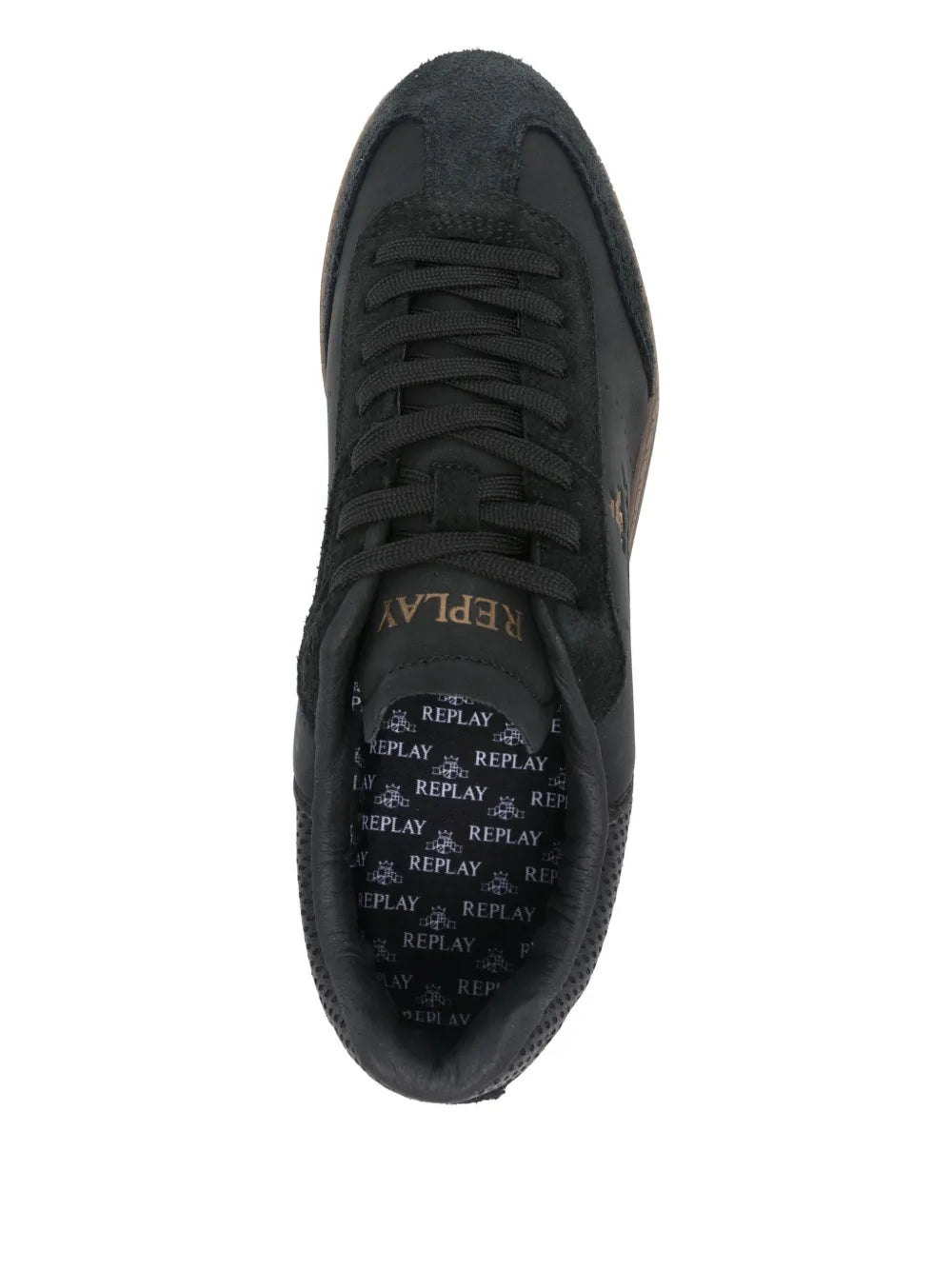 Replay Pyper Lace-Up Leather Sneakers