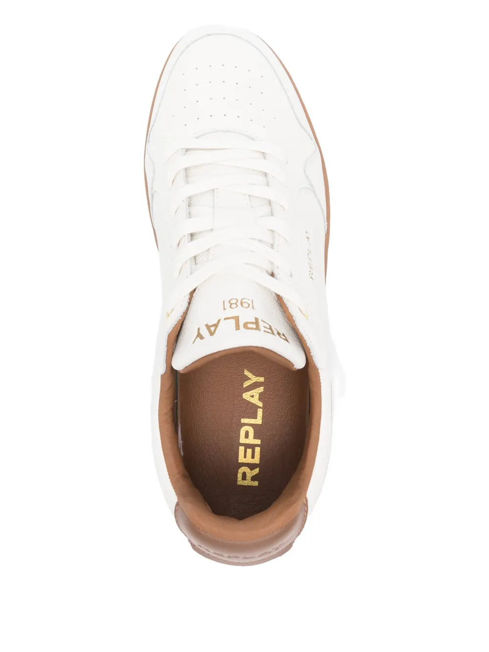 Replay Lace-Up Low-Top Sneakers