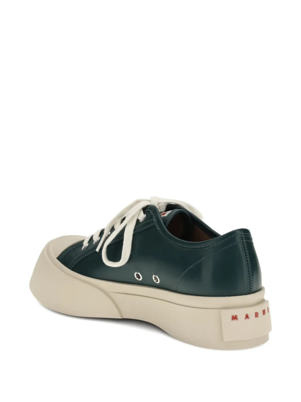 Marni Pablo Leather Lace-Up Sneakers