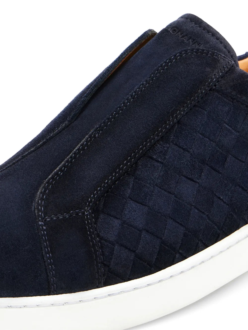 Magnanni Woven Suede Sneakers