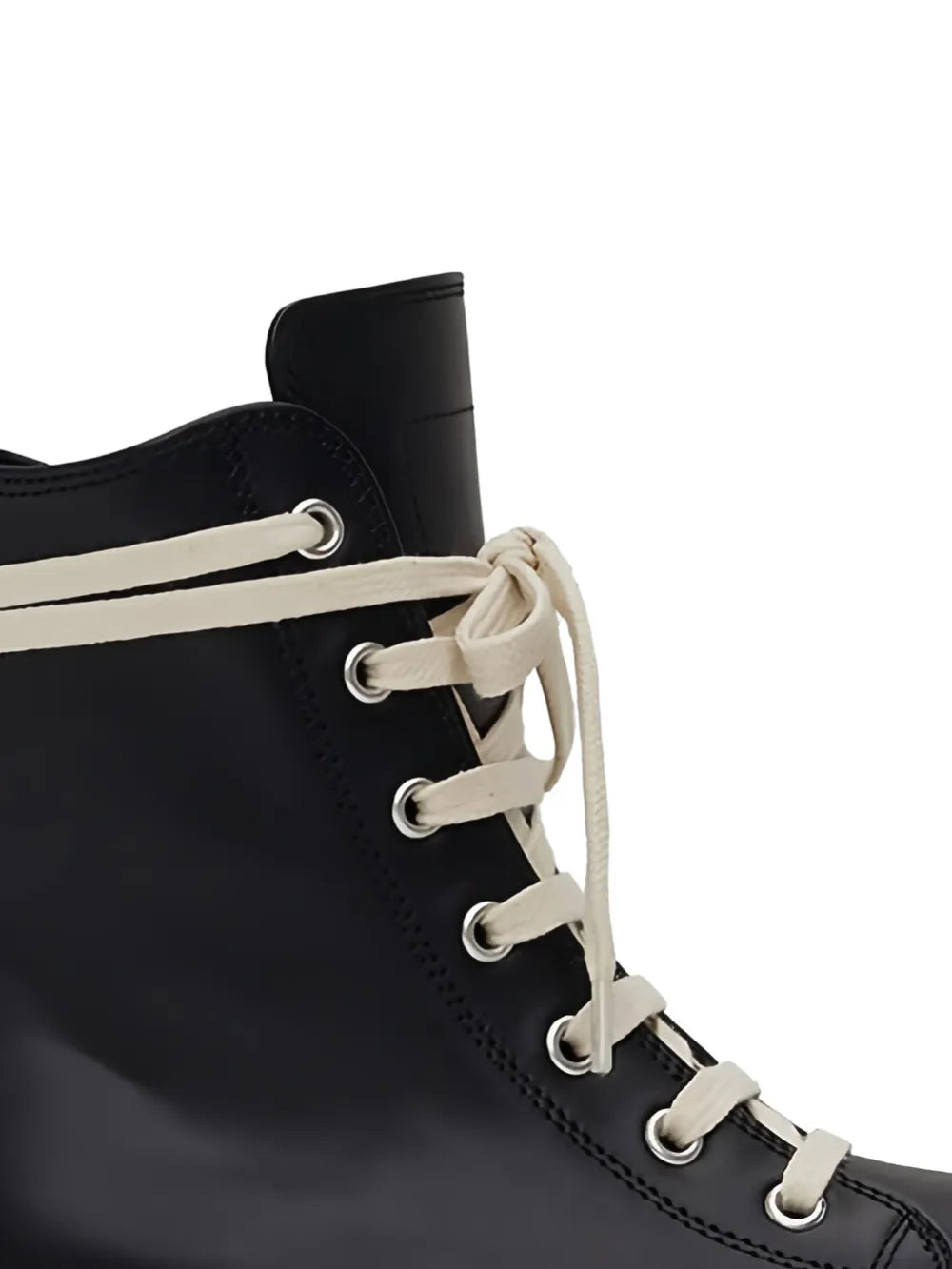 Rick Owens Lace-Up High-Top Sneakers