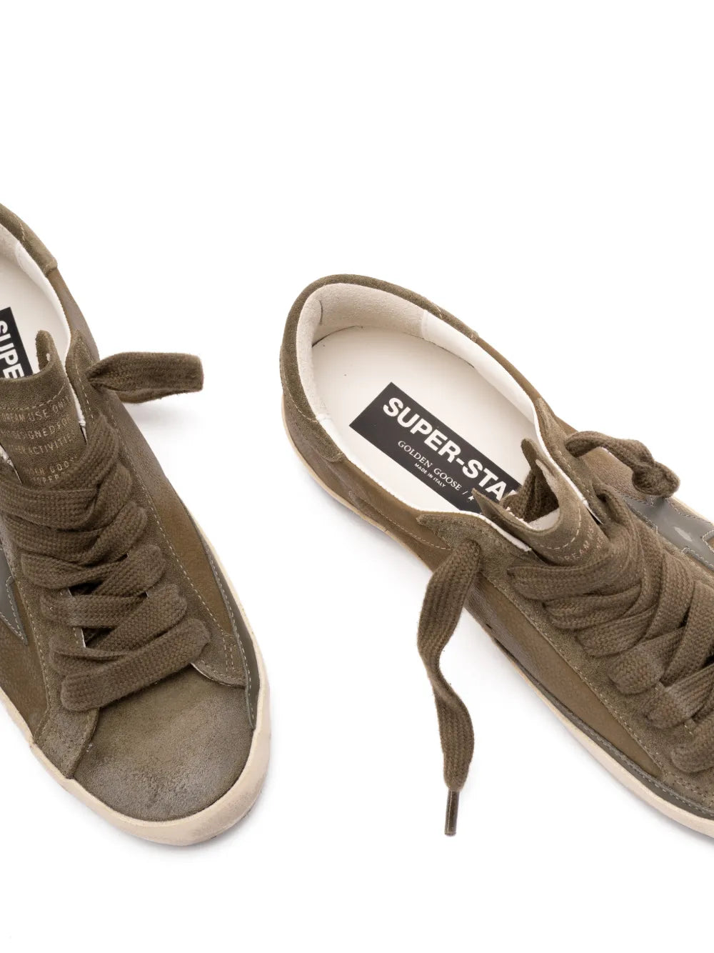 Golden Goose Super-Star Lace-Up Sneakers