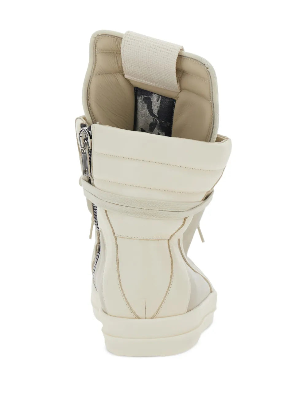 Rick Owens Lace-Up Zip Sneakers