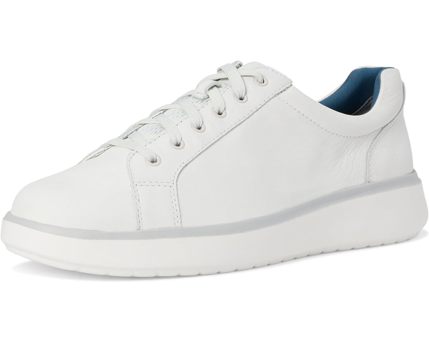 Men's Johnston & Murphy Calm Lace-To-Toe White Full Grain