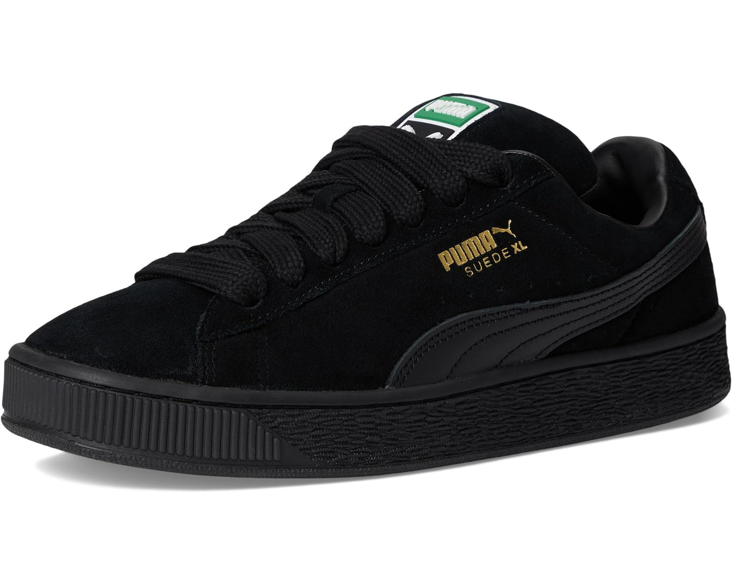 Men's PUMA Suede Xl Shoes Black/Black
