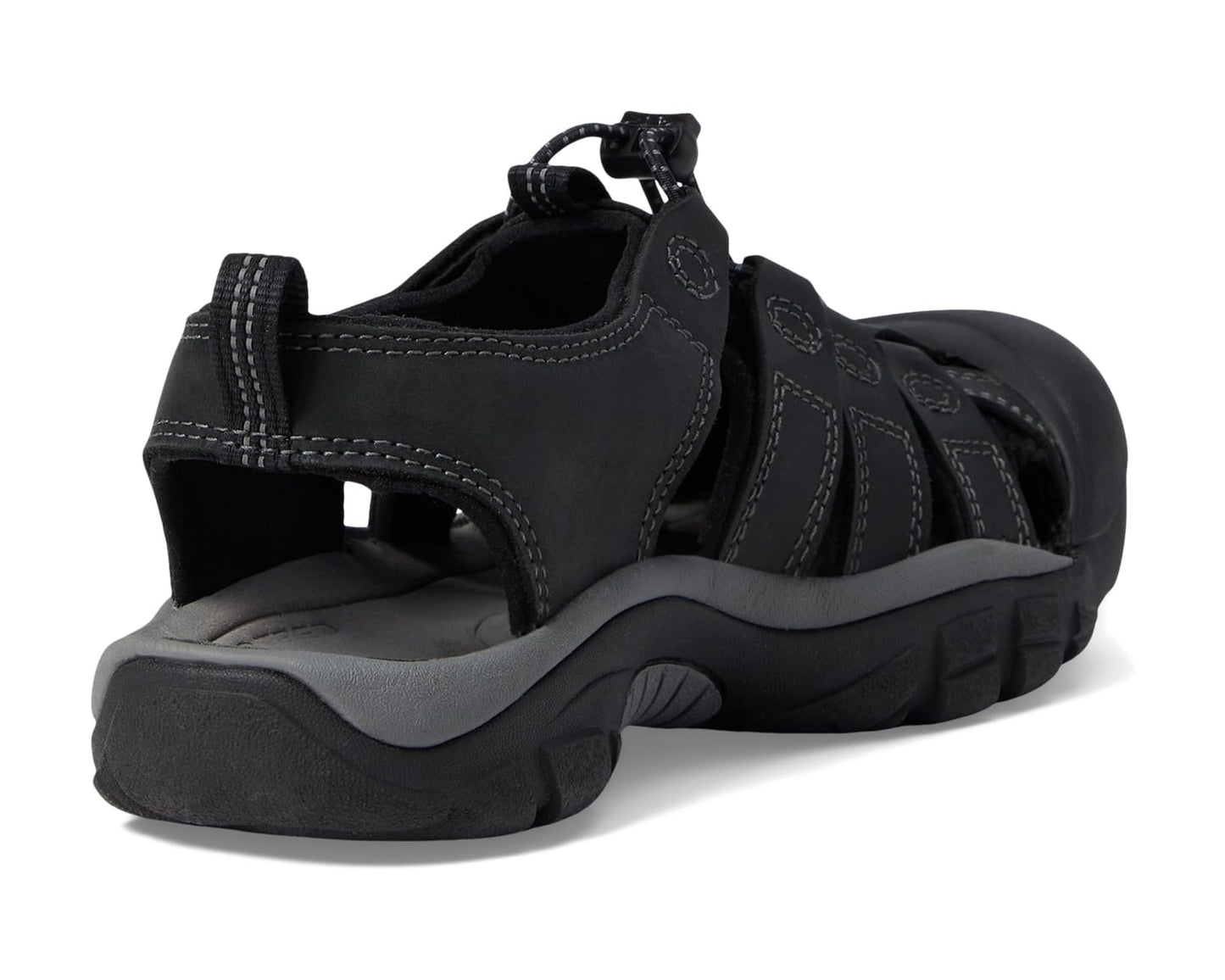 Men's KEEN Newport Black/Steel Grey