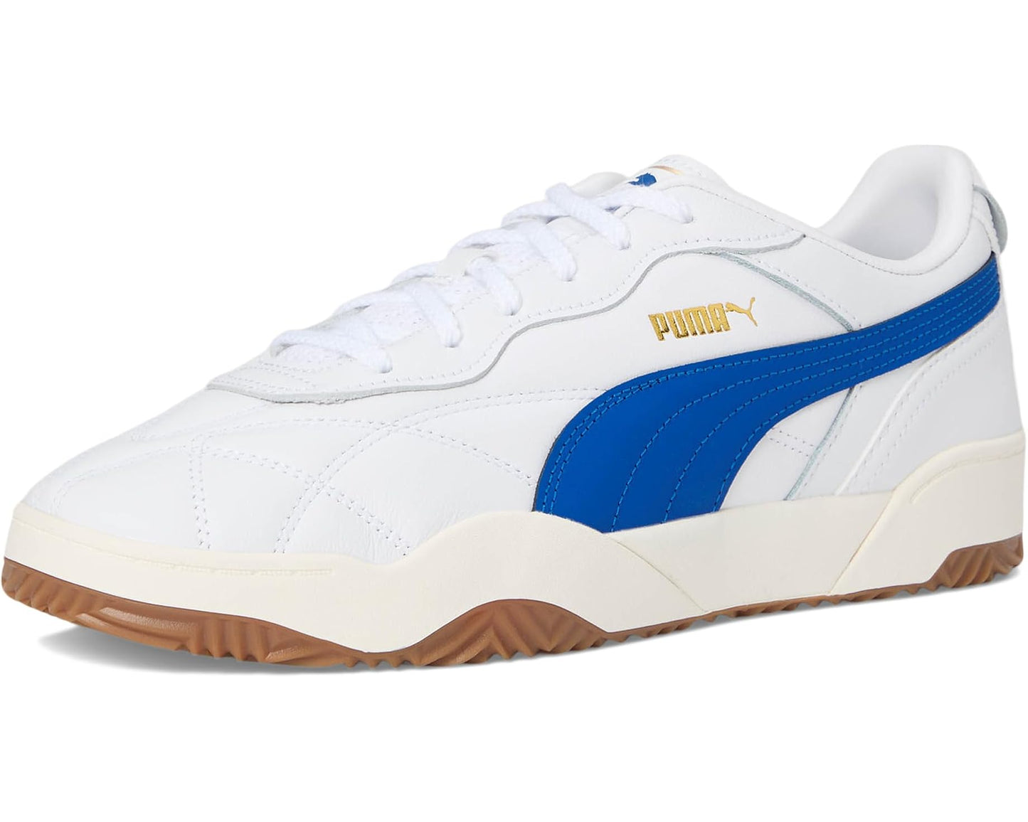 Men's PUMA Tifosi Lux Shoes Puma White/Puma Team Royal/Gum