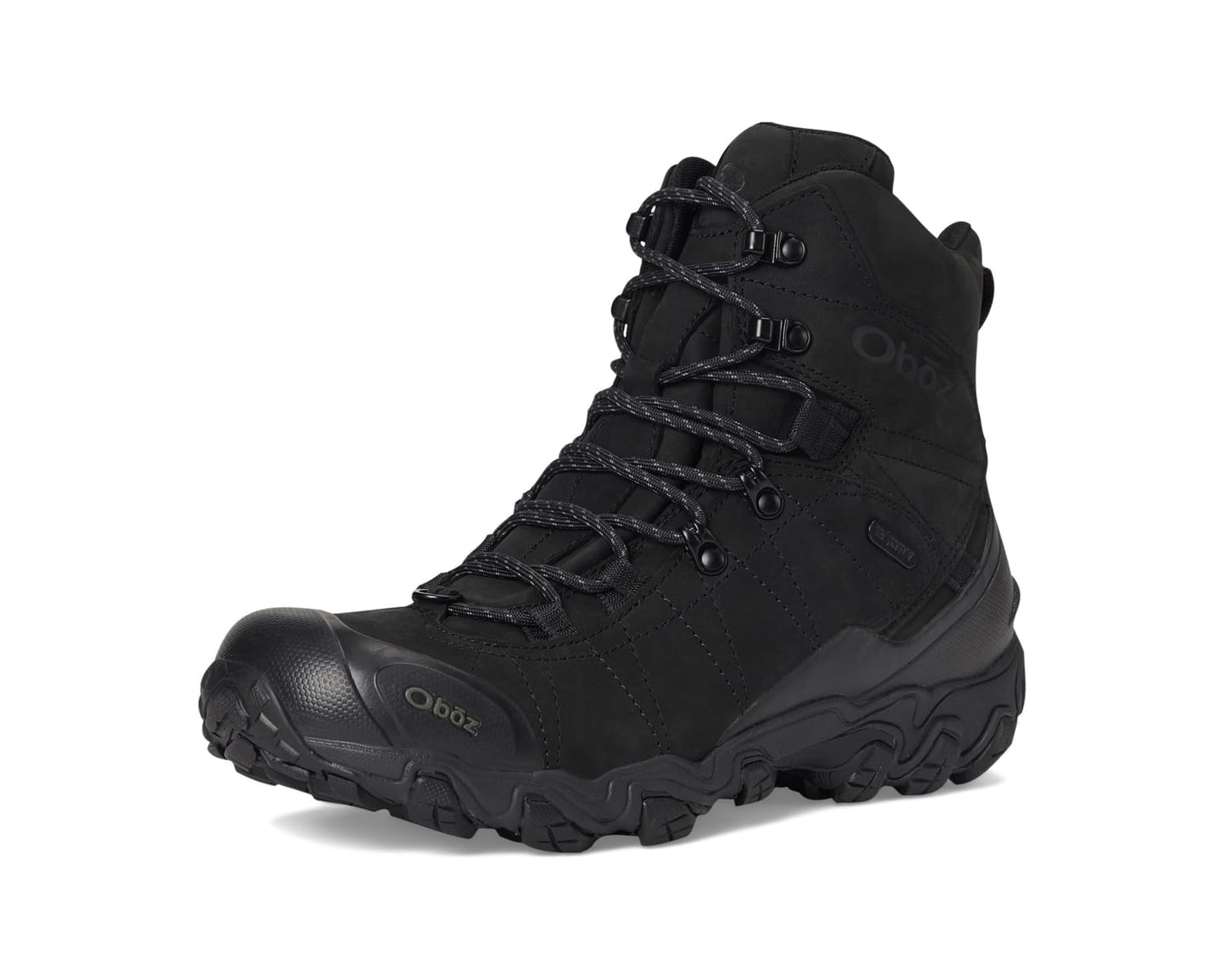 Men's Oboz Bridger Insulated Waterproof 8 Black Sea