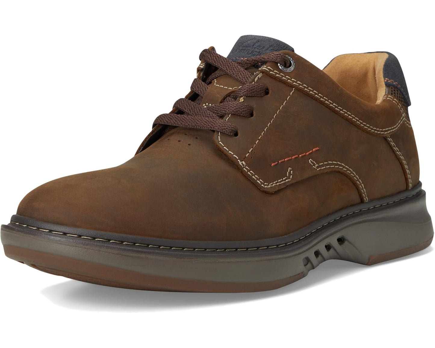 Men's Clarks Un Briley Pace Brown Nubuck