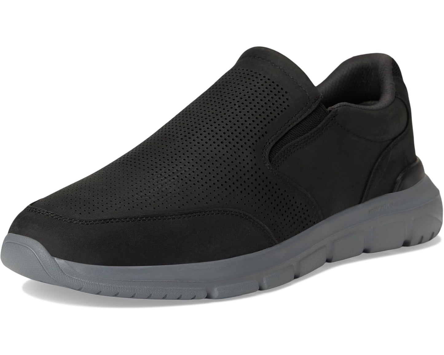 Men's Rockport Jaimin Black Leather