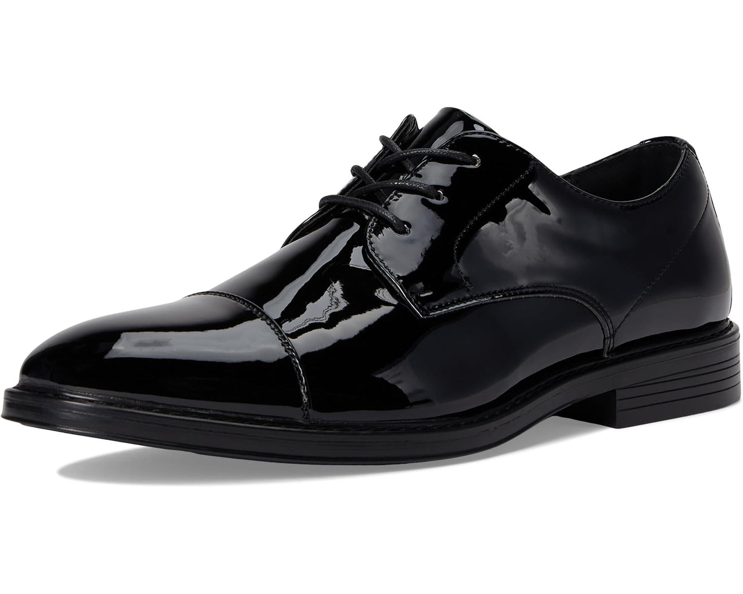 Men's Nunn Bush Centro Flex Cap Toe Oxford Black 1