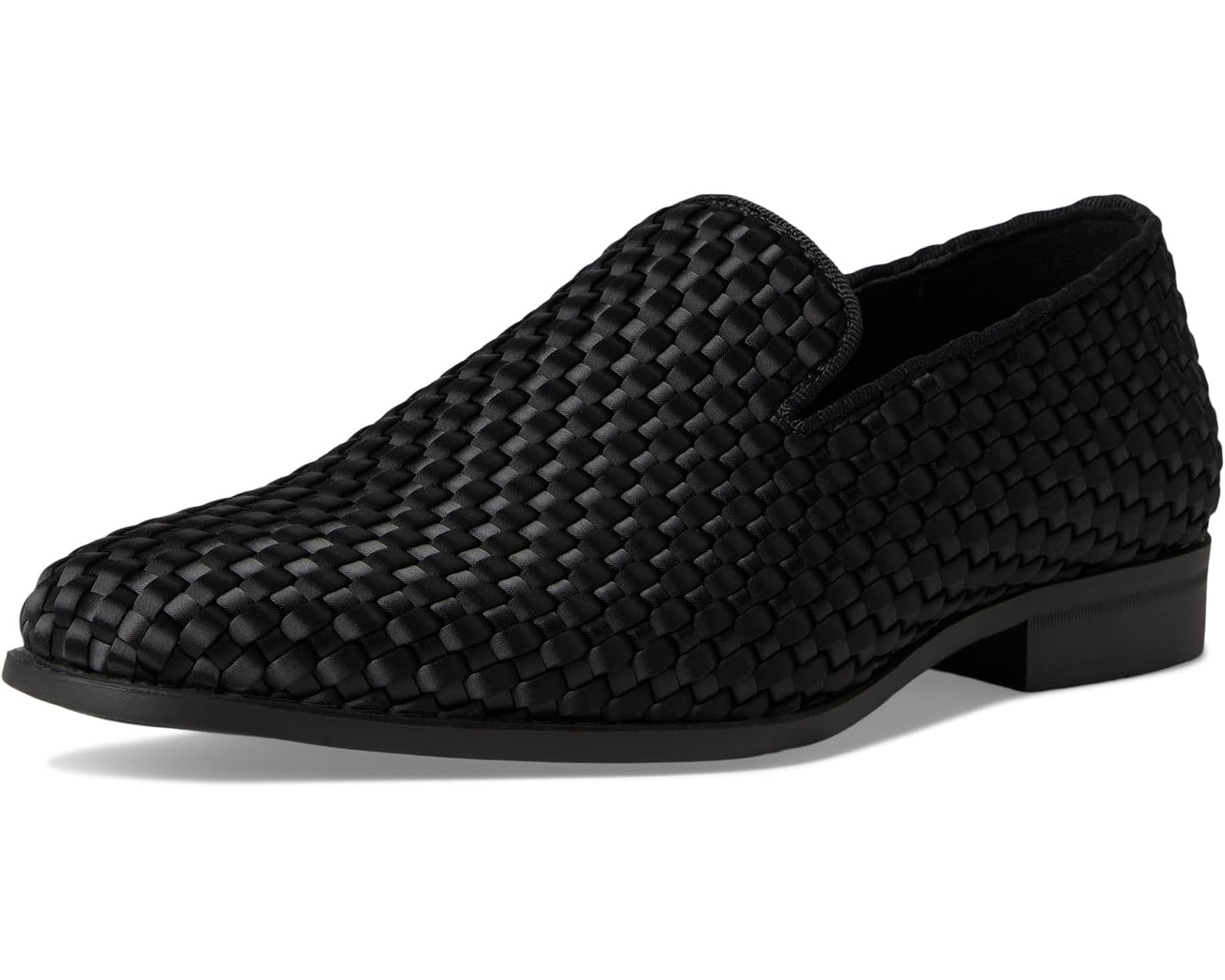 Men's Stacy Adams Swenson Woven Slip-On Black
