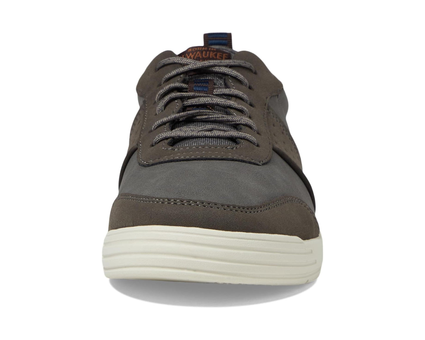 Men's Nunn Bush Kore City Walk Court U-Bal Oxford Athletic Casual Sneaker Lace Up Gray