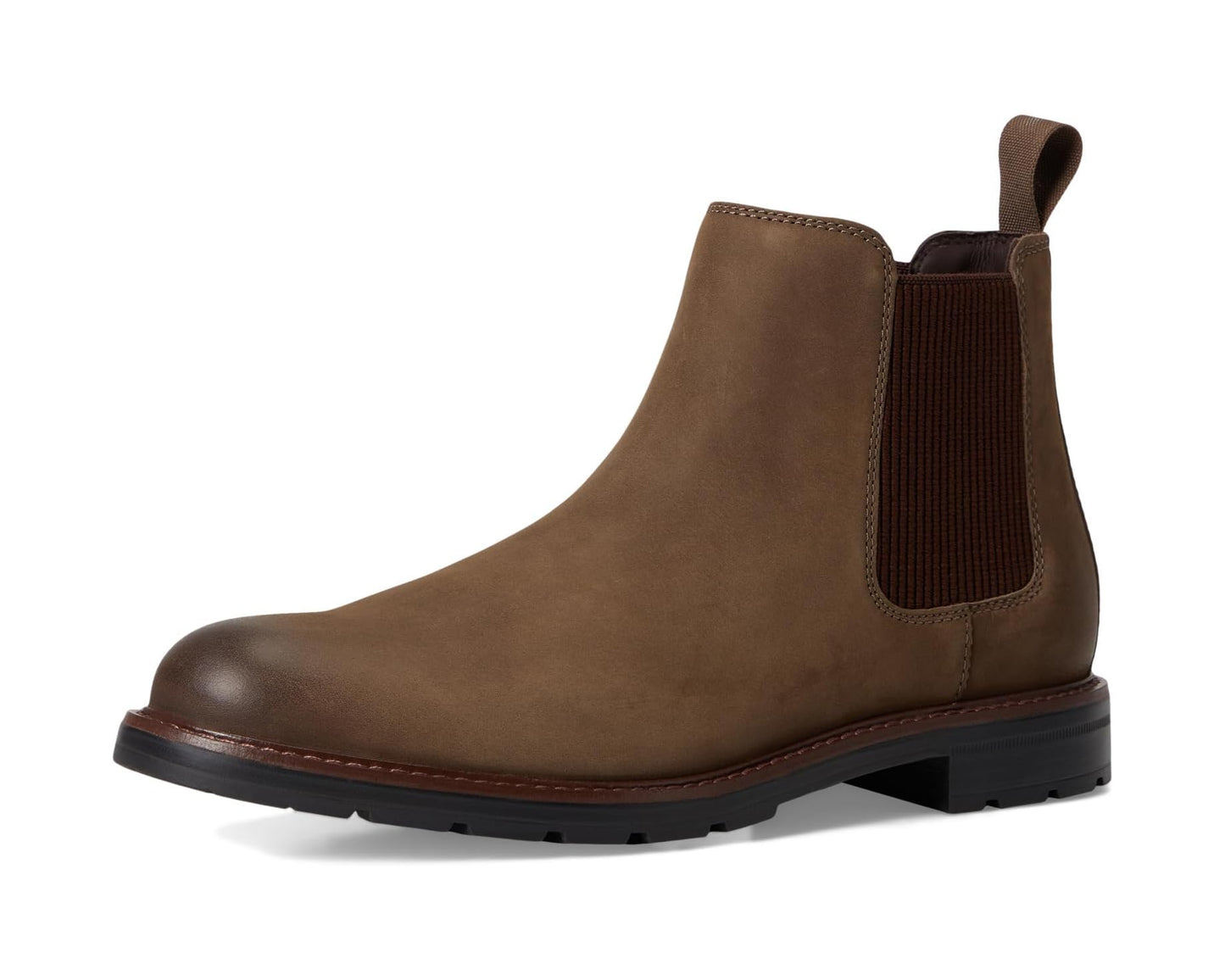 Men's Cole Haan Chamberlin Grand Chelsea Boots Truffle Nubuck/Black Water Resistant