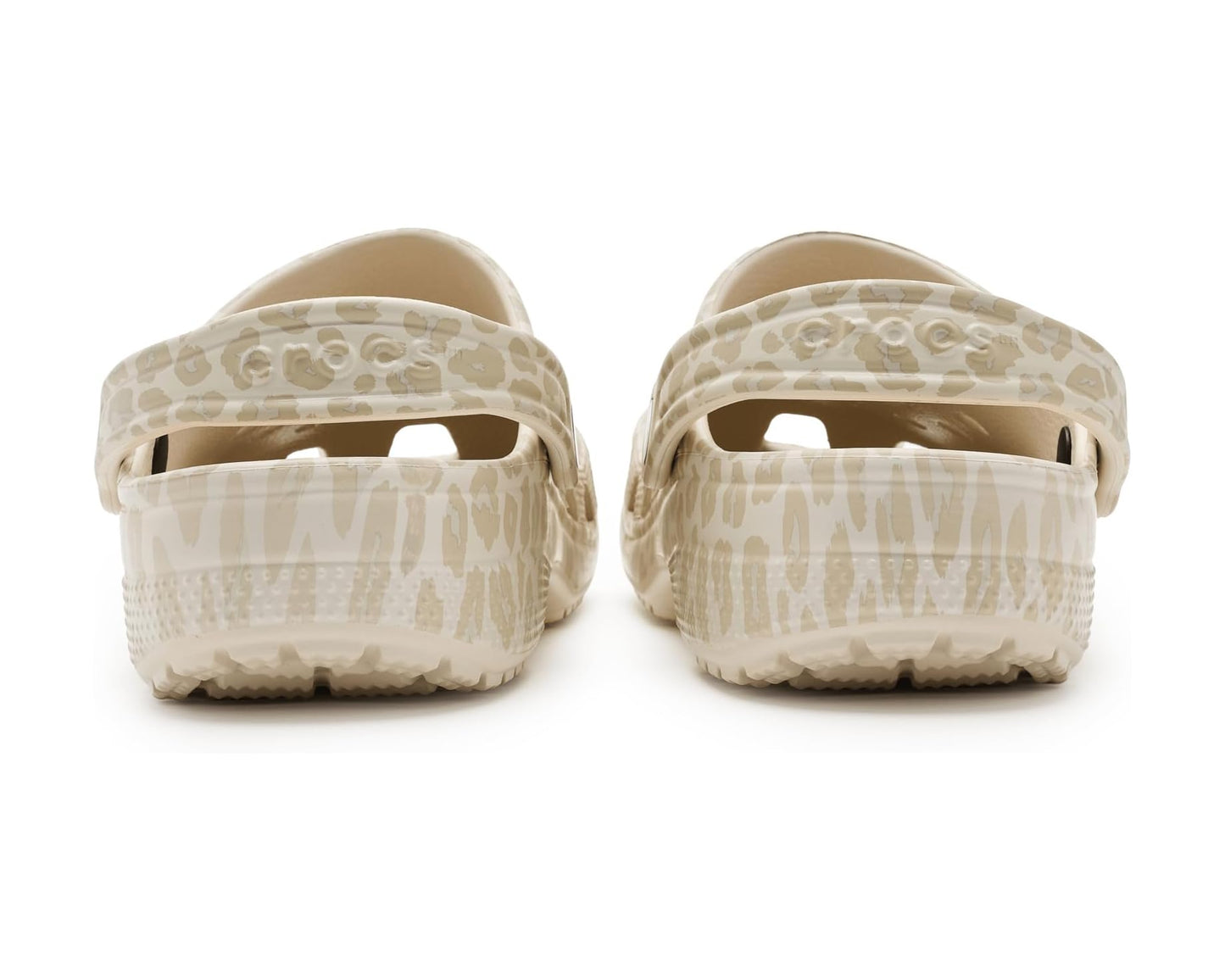 Unisex Crocs Classic Clog - Seasonal Graphic Almond Tint/Leopard