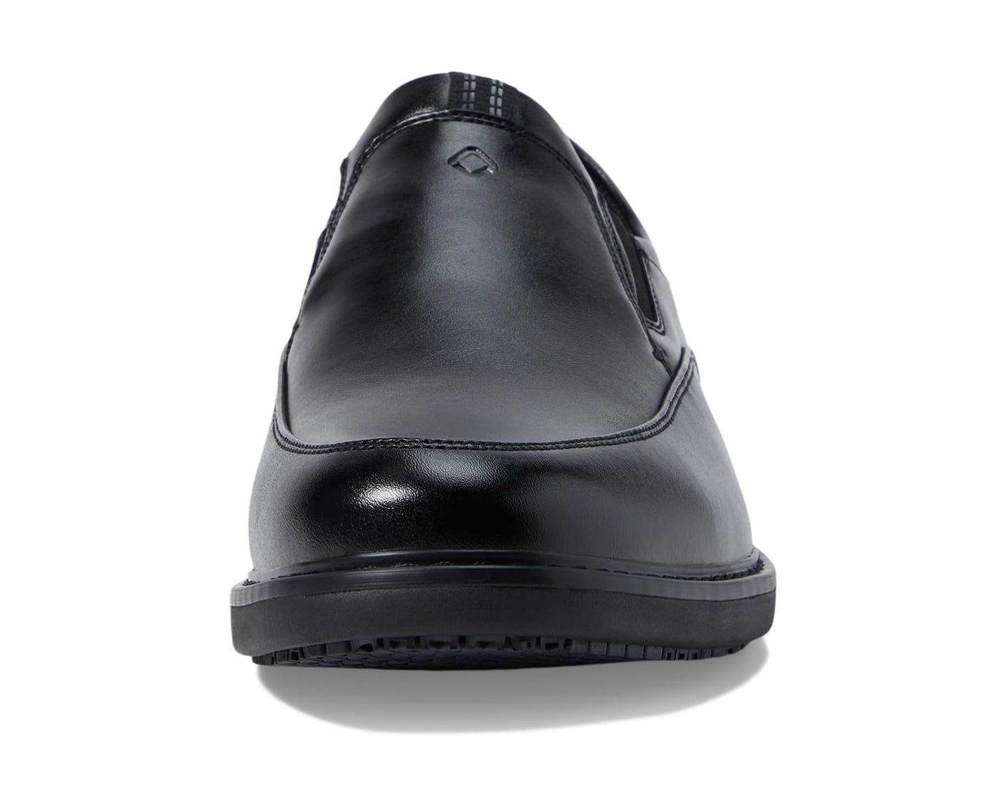 Men's Nunn Bush Wade Work Moc Toe Slip-On Black