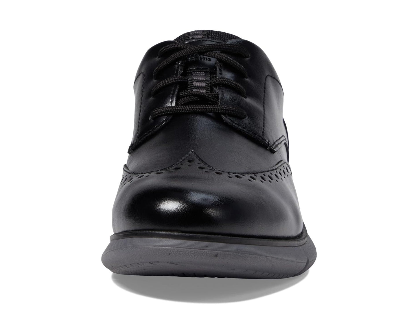 Men's Nunn Bush Stance Wing Tip Oxford Black
