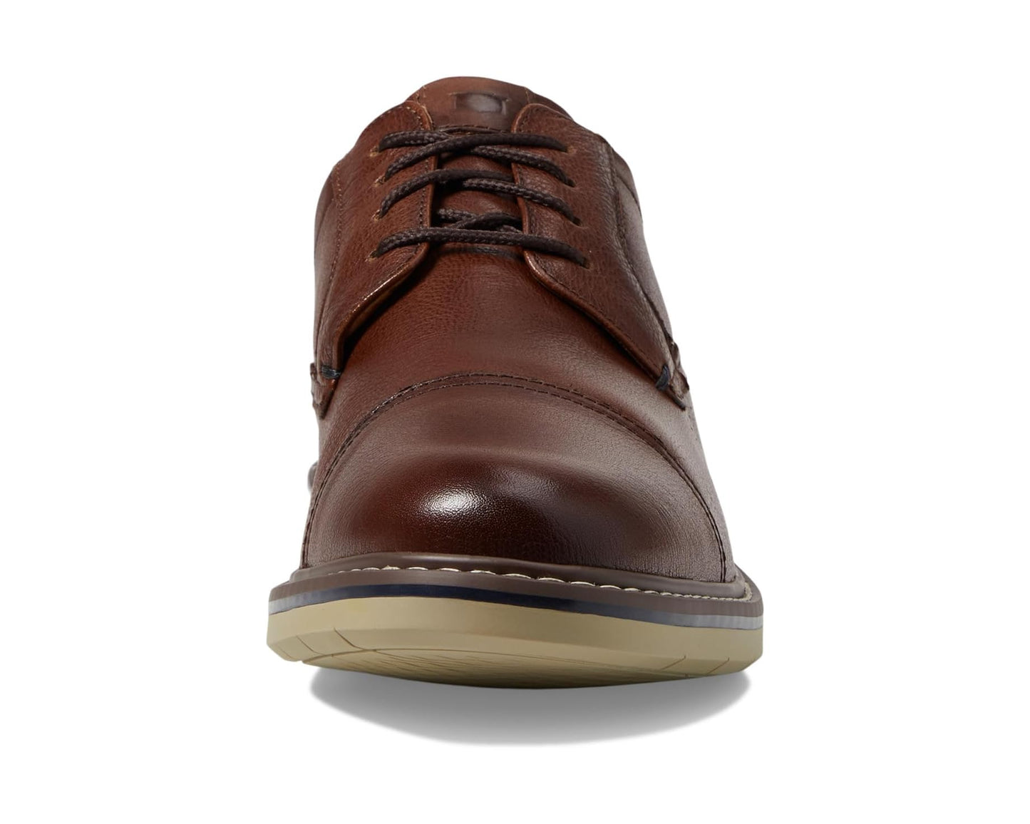 Men's Florsheim Norwalk Cap Toe Oxford Cognac Milled Leather