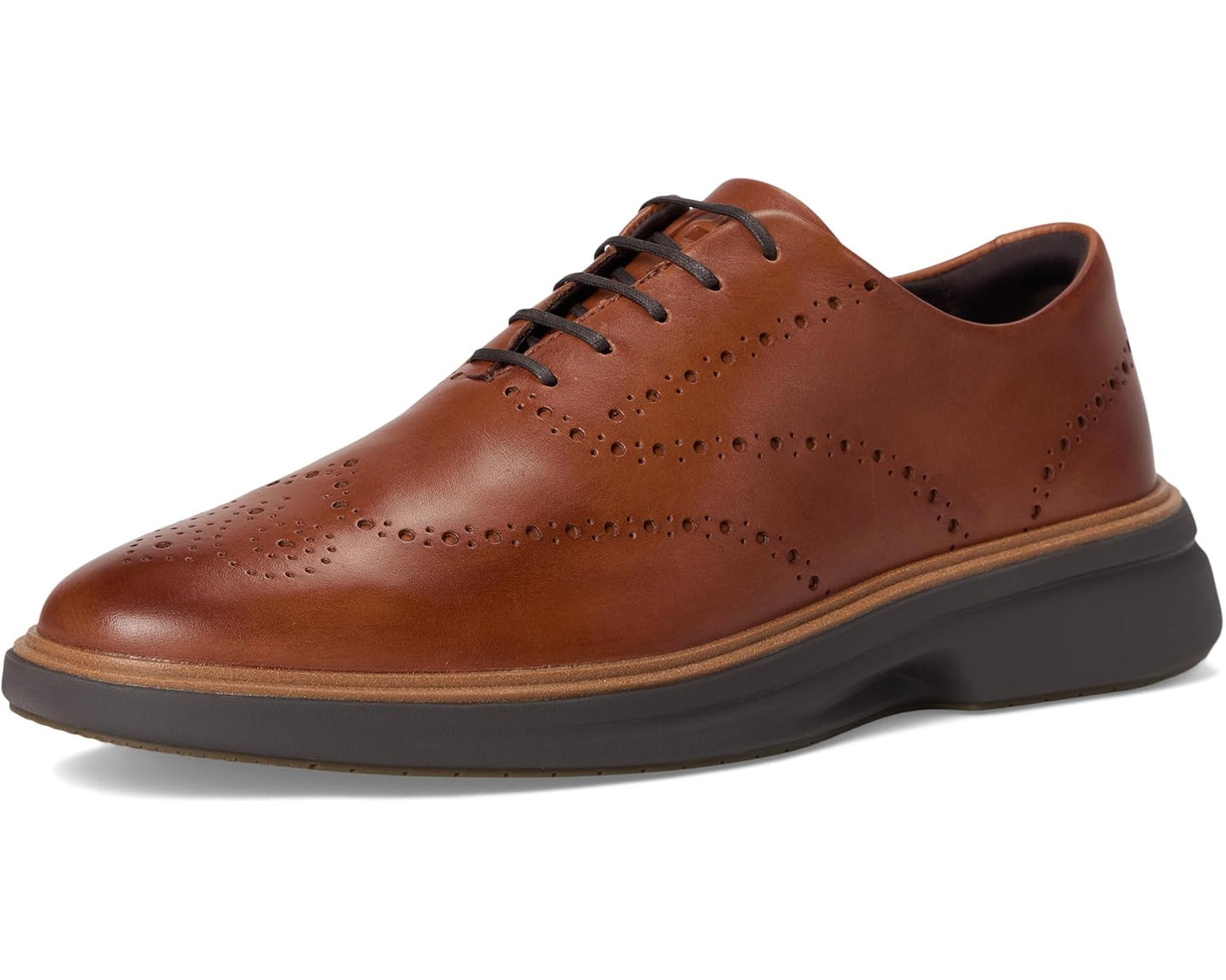 Men's Cole Haan Originalgrand Cityspectre Wingtip Oxfords British Tan/Natural/Java