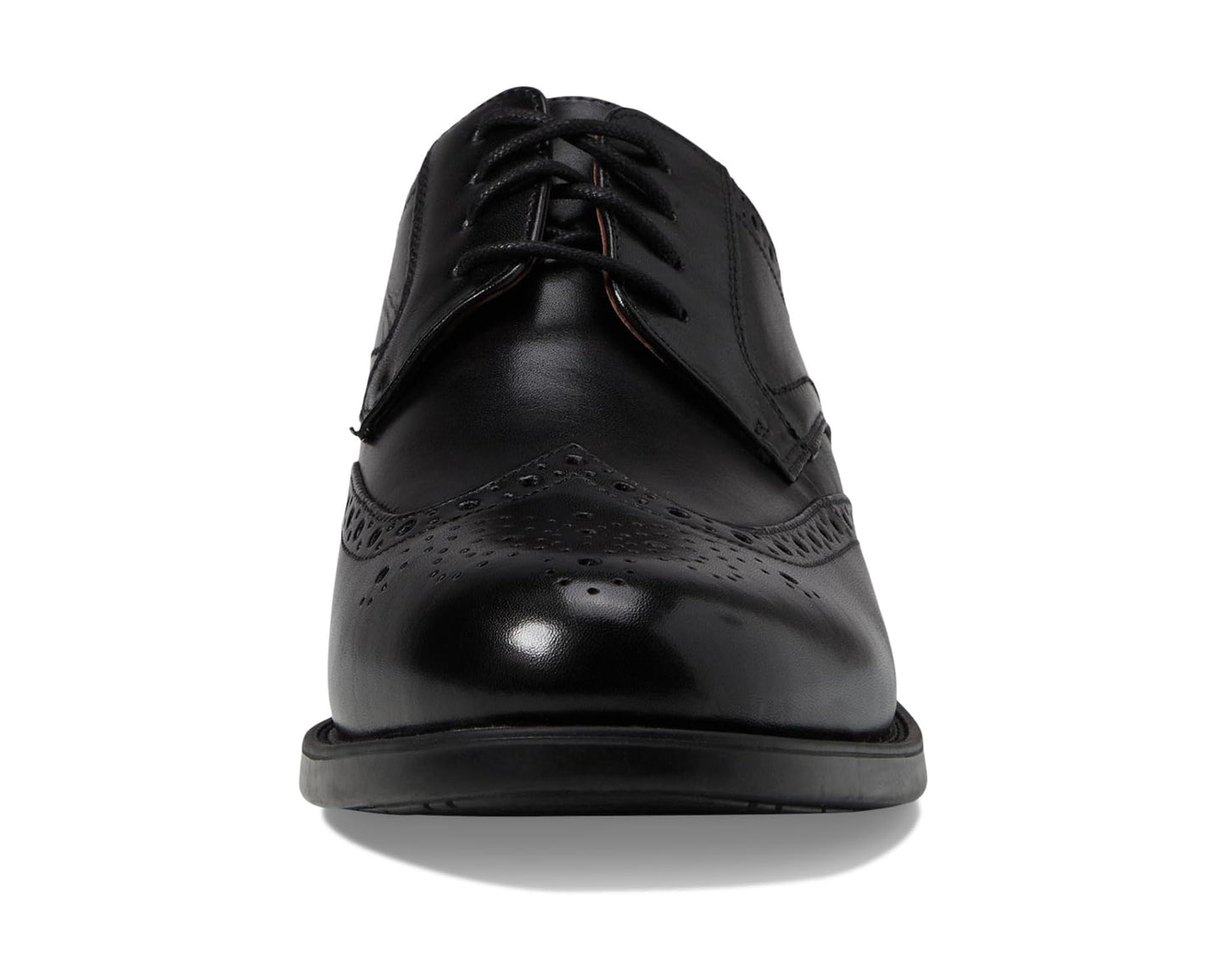 Men's Florsheim Midtown Wingtip Oxford Black Smooth
