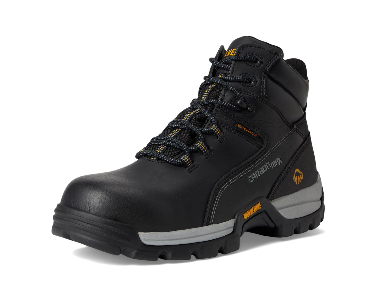 Men's Wolverine Tarmac Comp Toe 6 Boot Black