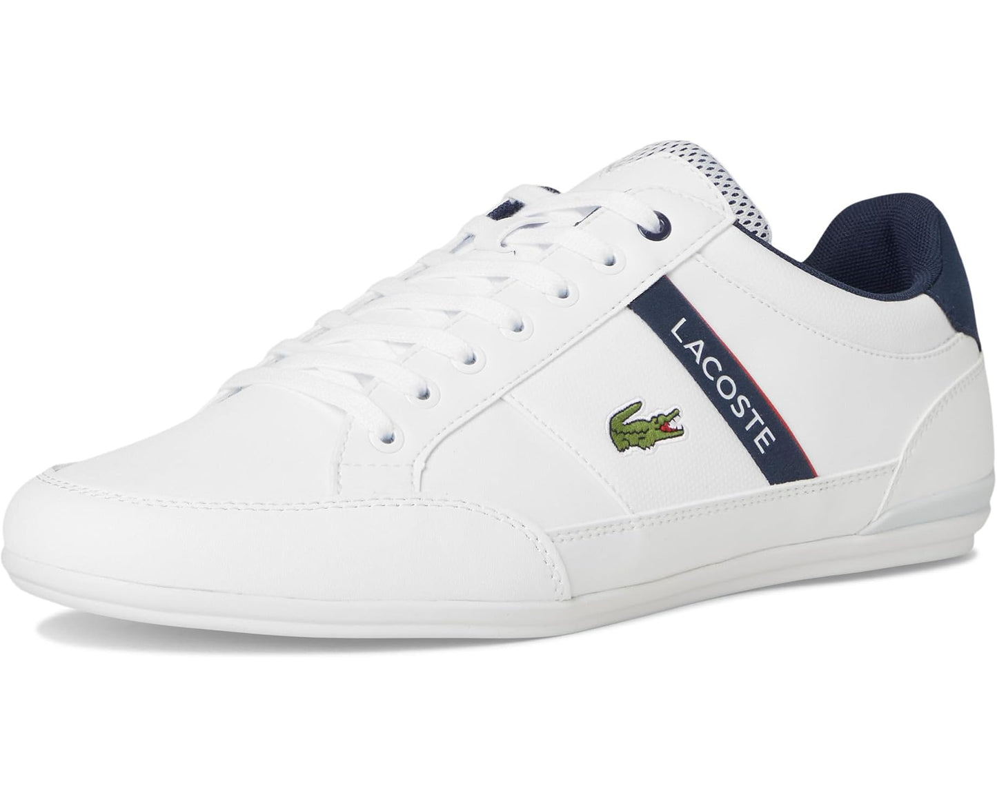 Men's Lacoste Chaymon Sneakers White/Navy/Red