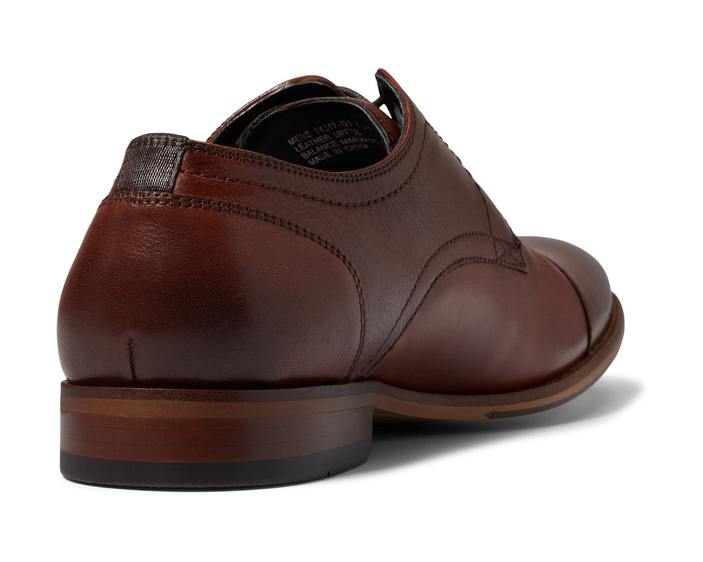 Men's Florsheim Flex Cap Toe Oxford Cognac Smooth Leather