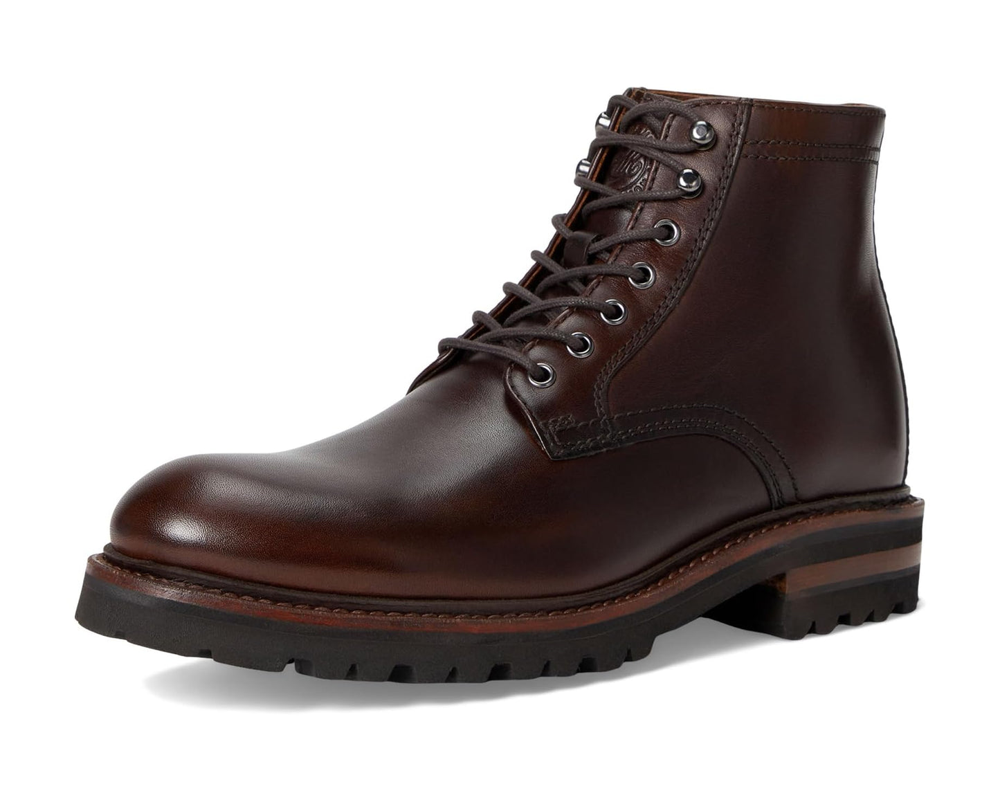 Men's Johnston & Murphy Collection Dudley Lug Plain Toe Boot Brown