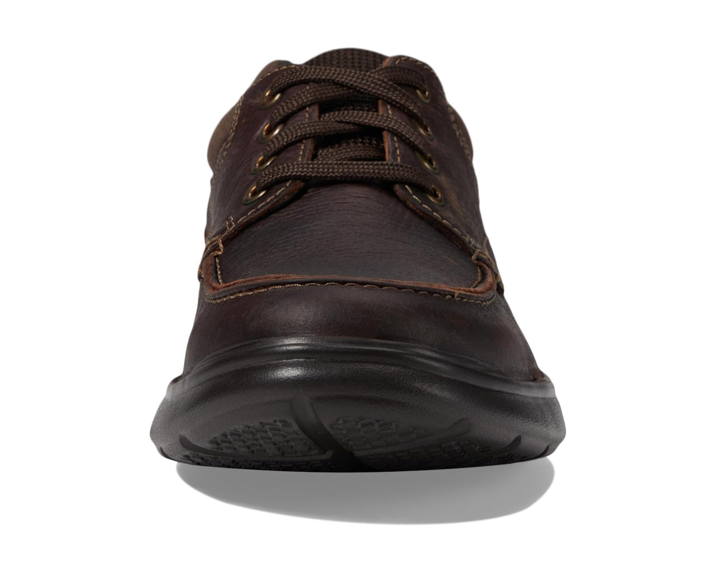 Men's Clarks Cotrell Edge Brown Oily Leather
