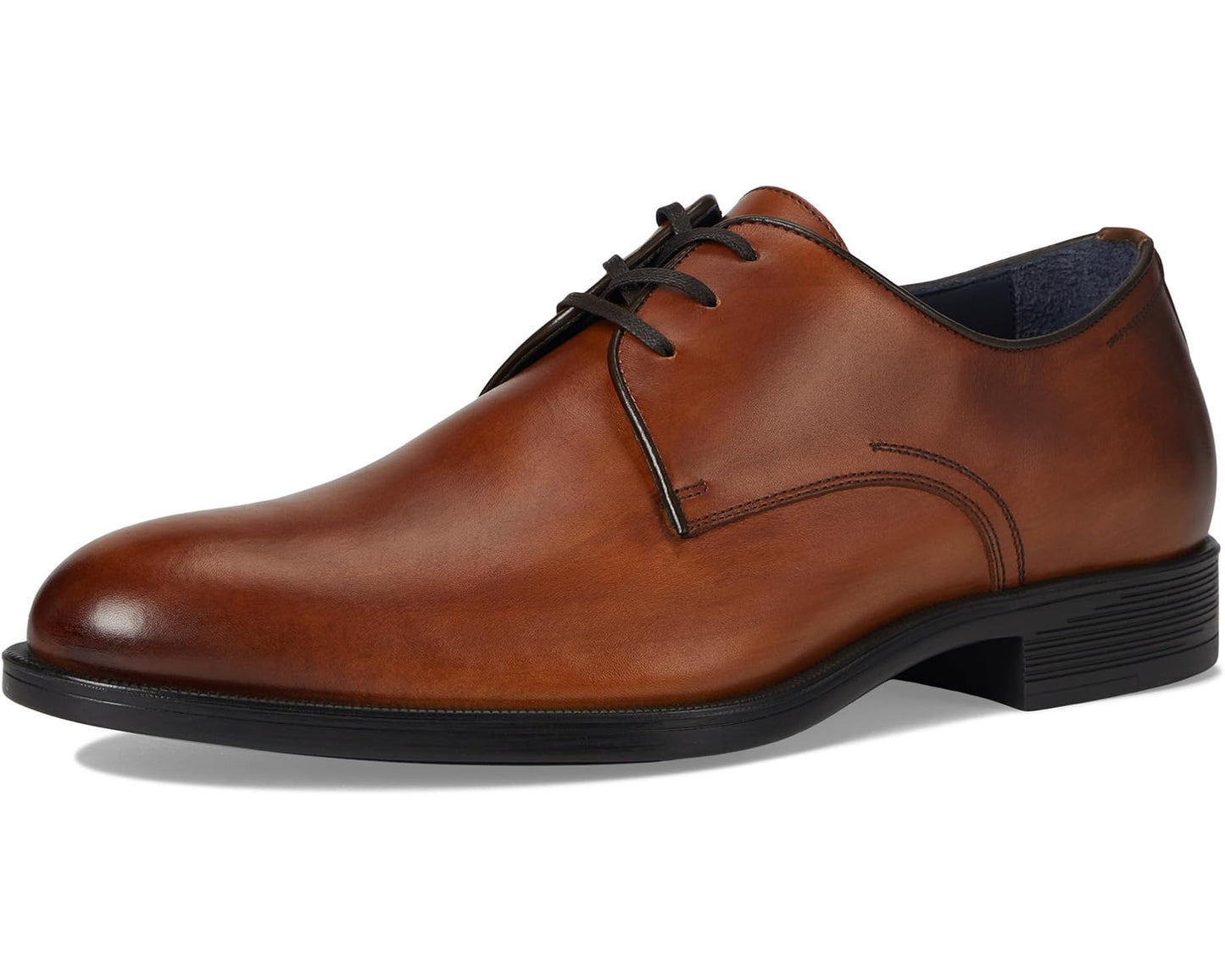 Men's Johnston & Murphy Collection Flynch Plain Toe Tan Italian Calfskin
