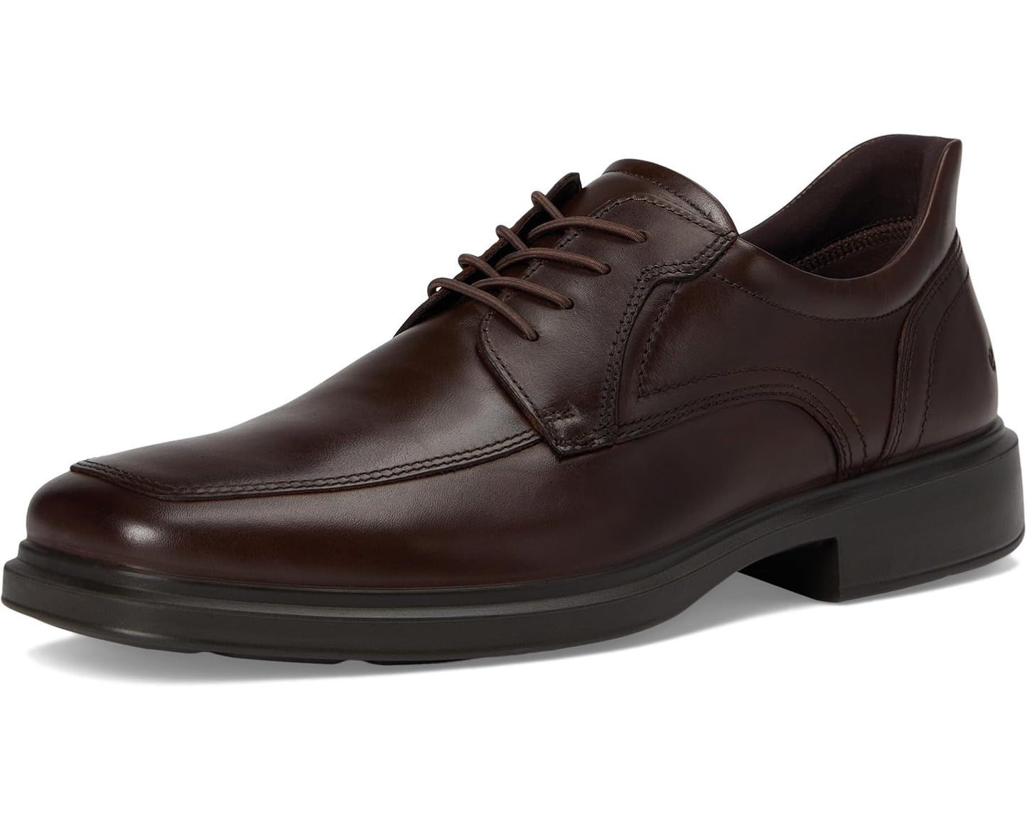 Men's ECCO Helsinki 2.0 Easy Slip Apron Toe Tie Oxford Potting Soil