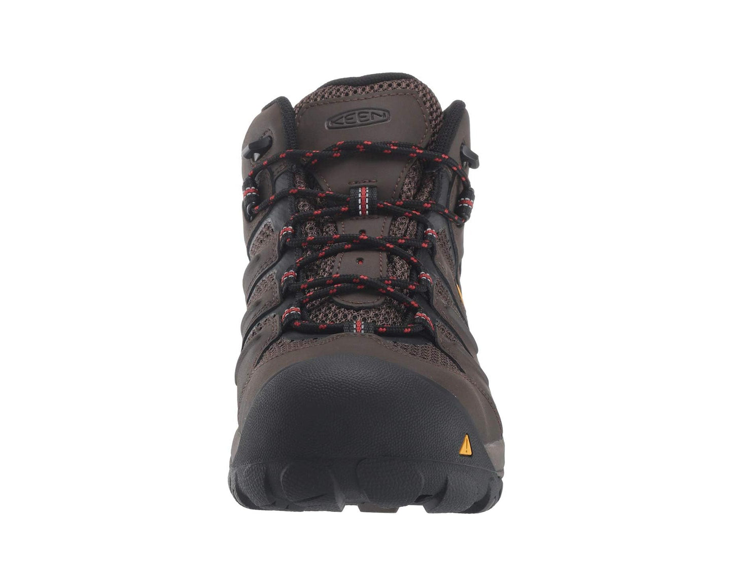 Men's KEEN Utility Lansing Mid Waterproof Steel Toe Cascade Brown/Brindle