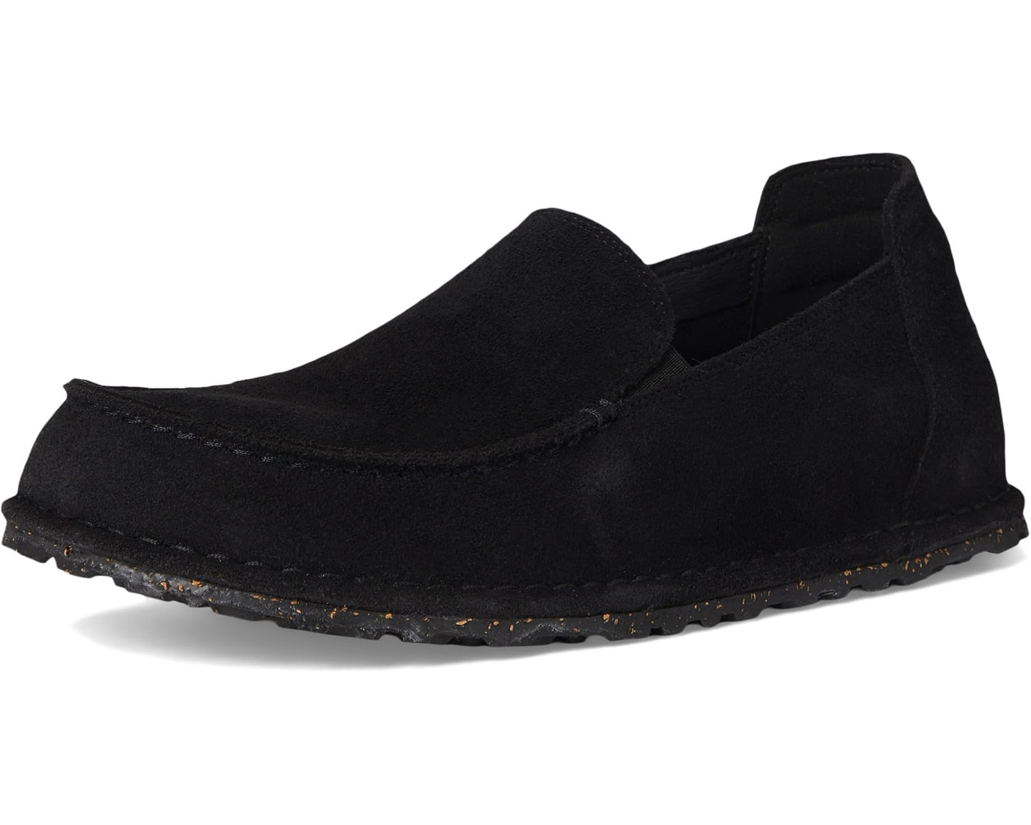 Men's Birkenstock Utti Deep Blue - Suede Black