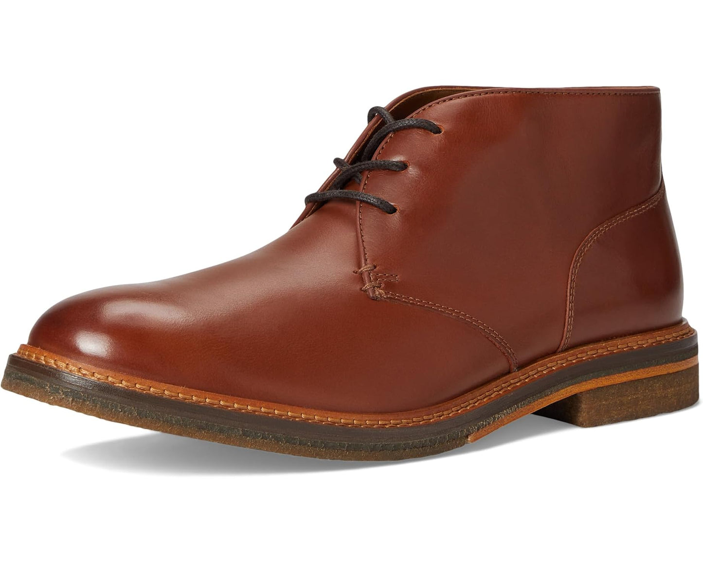 Men's Johnston & Murphy Calder Chukka Mahogany Full Grain