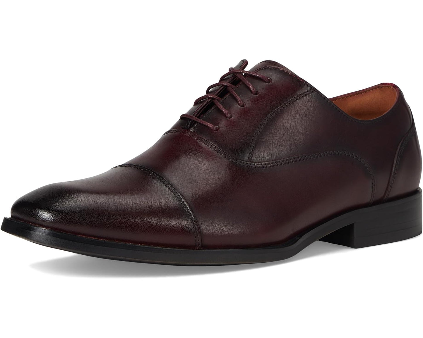 Men's Florsheim Sorrento Lux Cap Toe Balmoral Oxford Burgundy