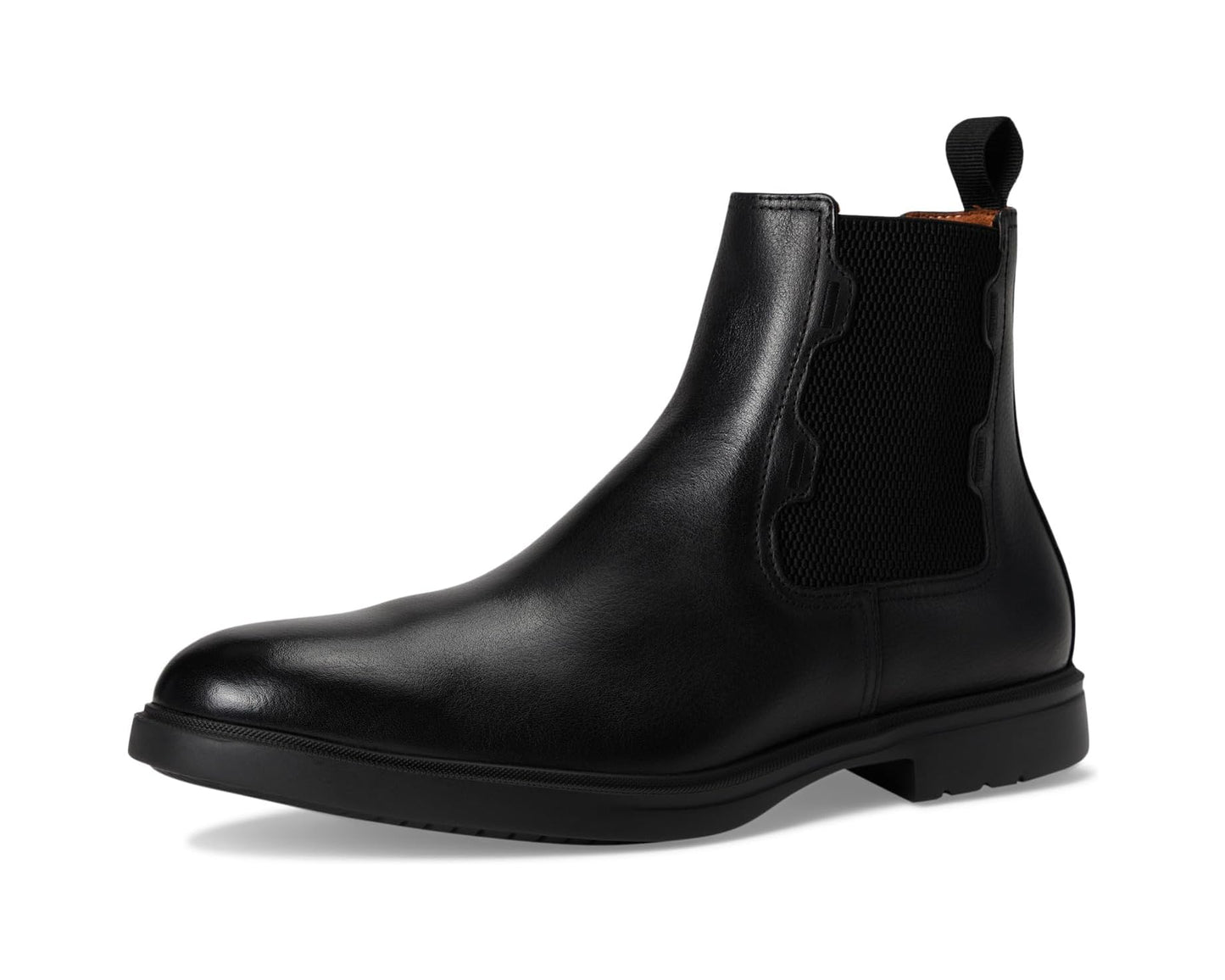 Men's Stacy Adams Townsend Chelsea Boots Black Tumble