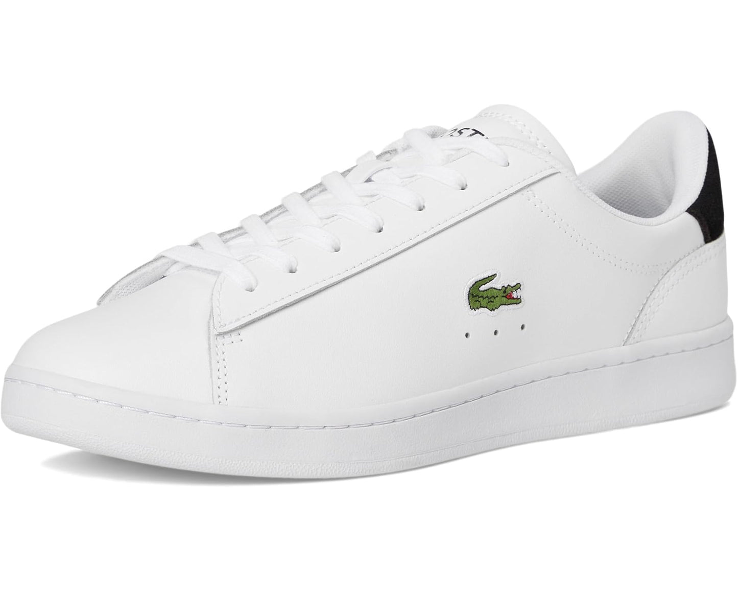 Men's Lacoste Carnaby Set Leather Sneakers White/Black