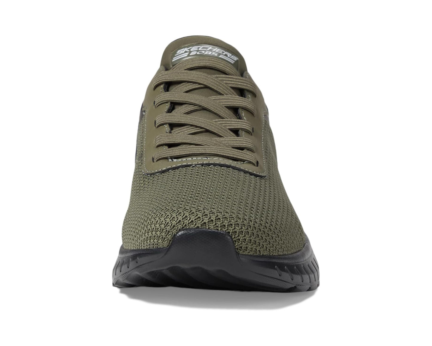 Men's BOBS from SKECHERS Hands Free Slip-Ins Squad Chaos - Balanced Edge Olive