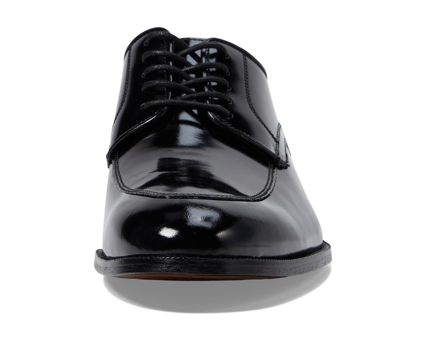 Men's Johnston & Murphy Bradford Dress Moc Oxford Black Brush-Off