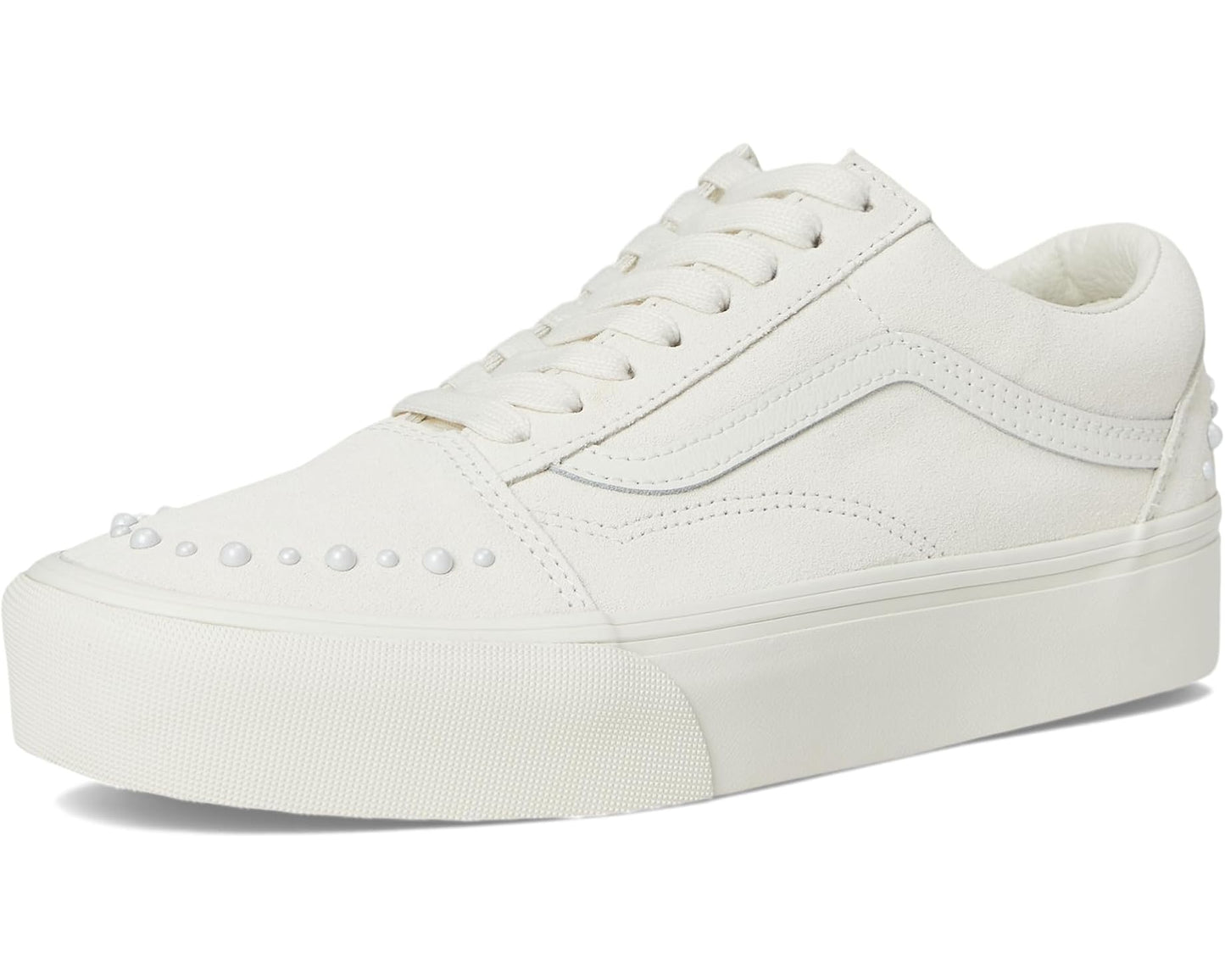 Unisex Vans Old Skool Platform Pearls Marshmallow