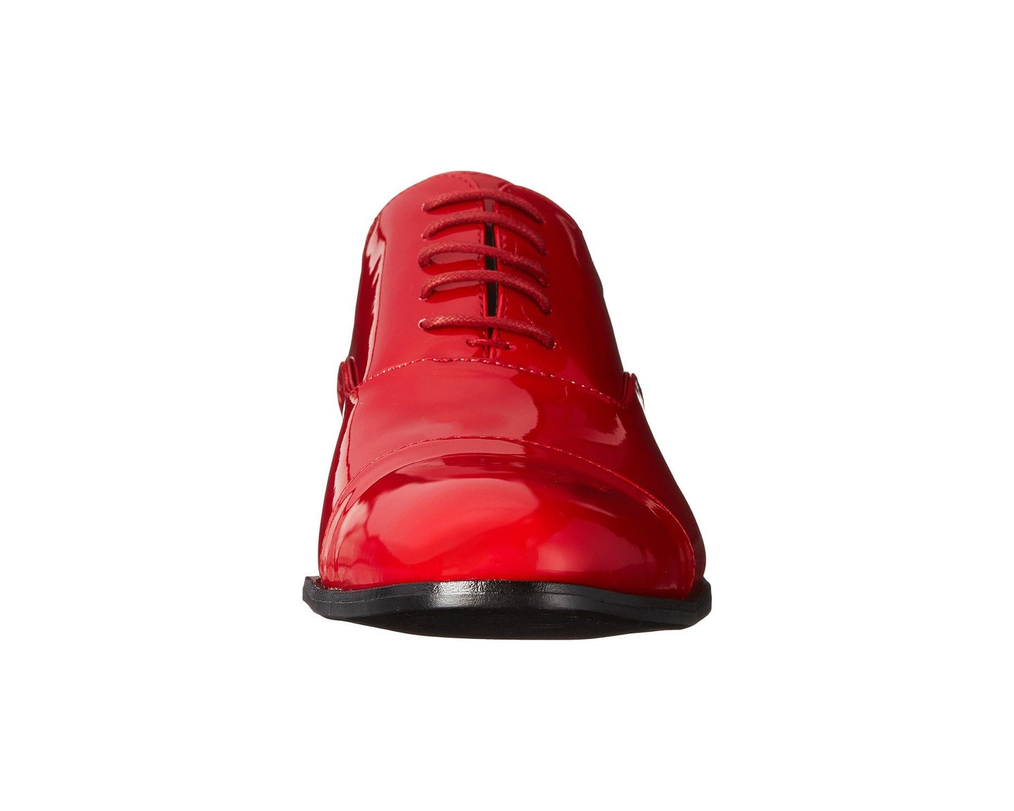 Men's Stacy Adams Gala Cap Toe Oxford Red Patent