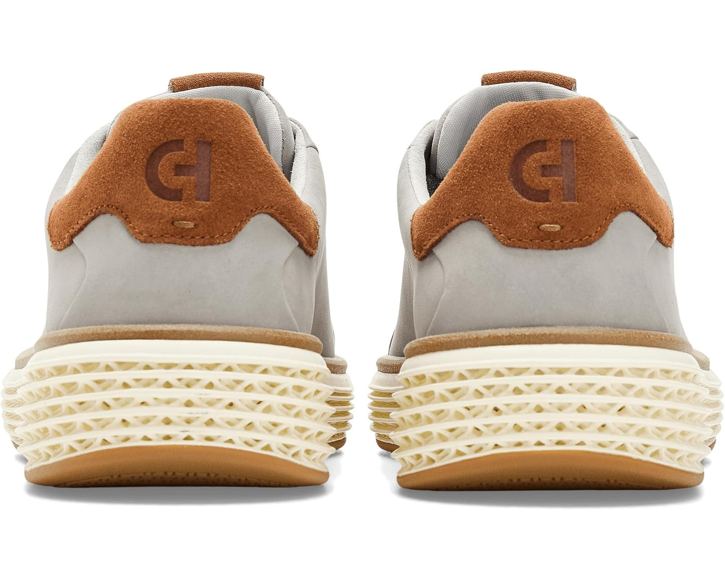 Men's Cole Haan Grandpro Court Skyweave Sneakers Paloma Nubuck/British Tan/Ivory