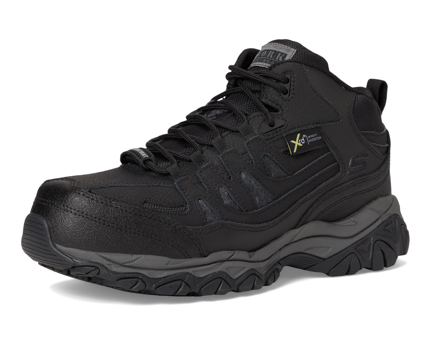 Men's SKECHERS Work Holdredge - Comp Toe Internal Met Guard Black