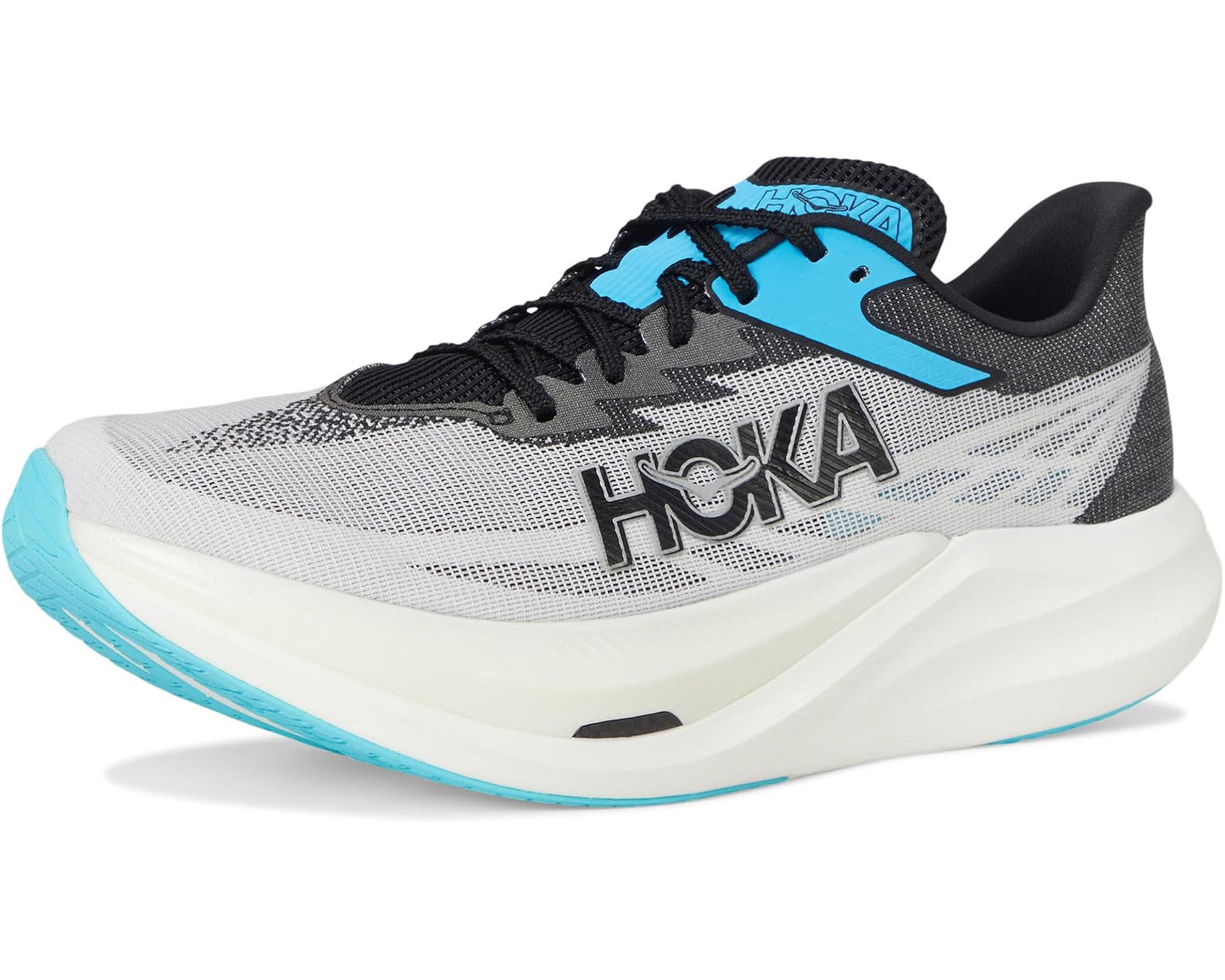 Women's Hoka Rocket X 3 White/Black