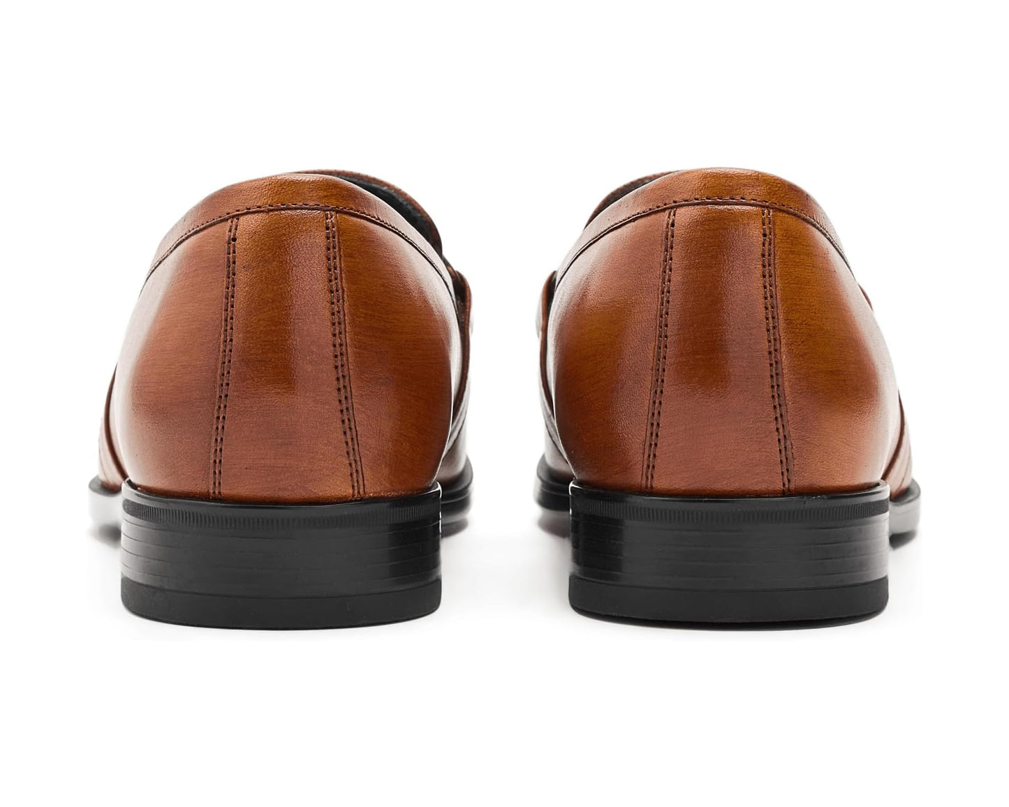 Men's Johnston & Murphy Gibbons Embossed Bit Loafers Tan Full Grain