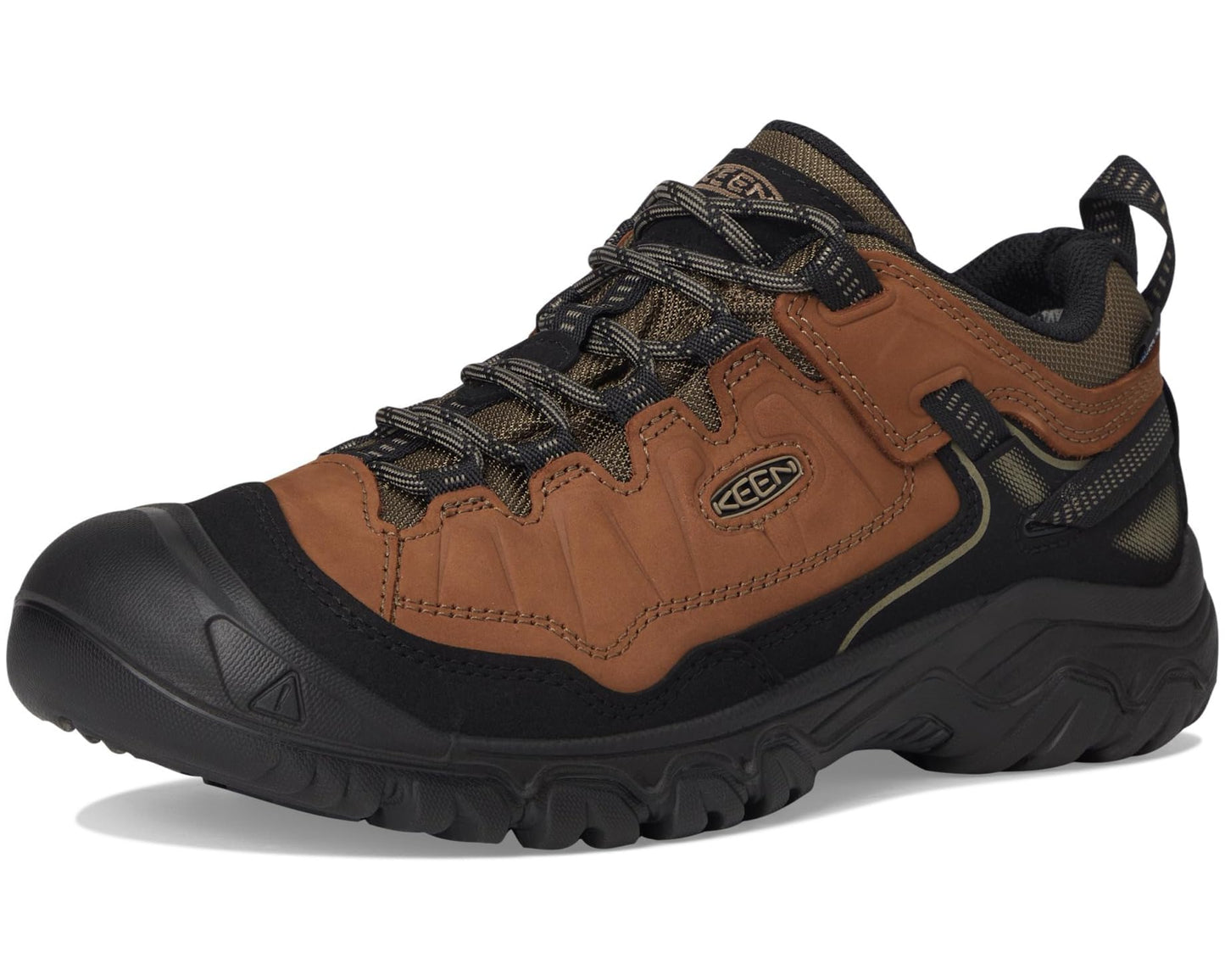 Men's KEEN Targhee IV Mid WP Bison/Black
